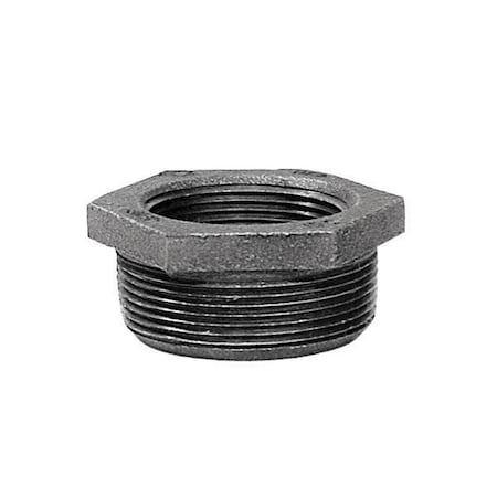 Anvil Anvil 1 in. MPT X 3/4 in. D FPT Black Malleable Iron Hex Bushing 8700129359